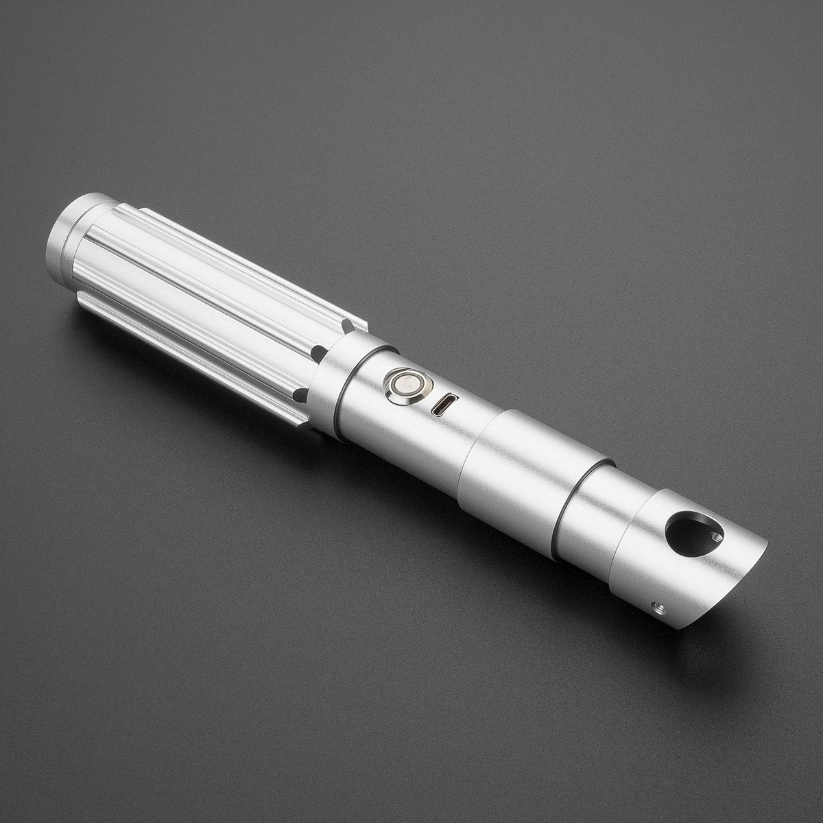 Darth Vader Inspired Lightsaber – Black Ribbed Hilt