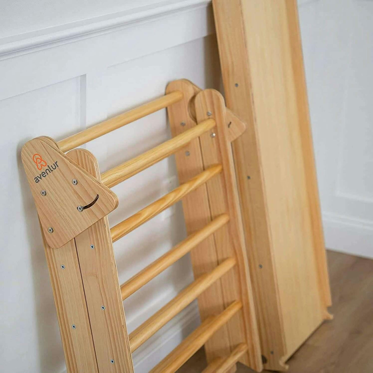 Hazel | Foldable Pikler Triangle Set with Slide, Ramp and Rocker