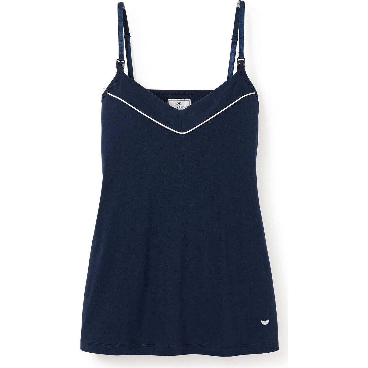 Women's Pima Maternity Camisole in Navy