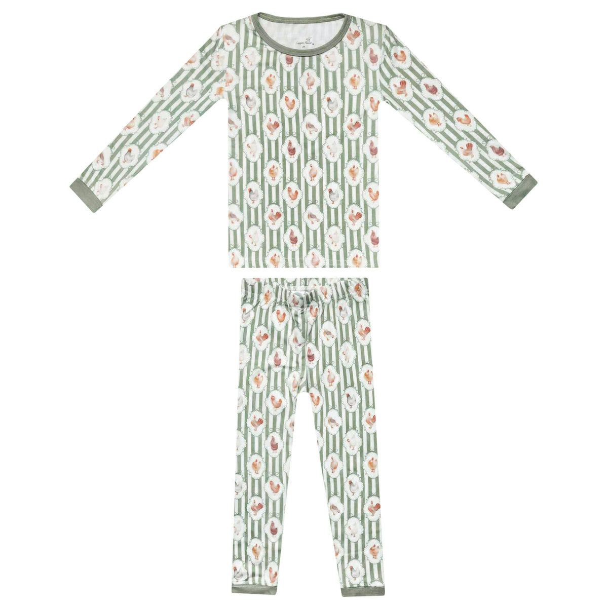 2pc Long Sleeve Pajama Set - Constance