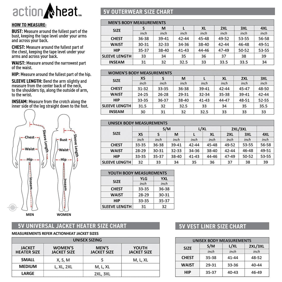 ActionHeat 5V Women's Heated Base Layer Shirt