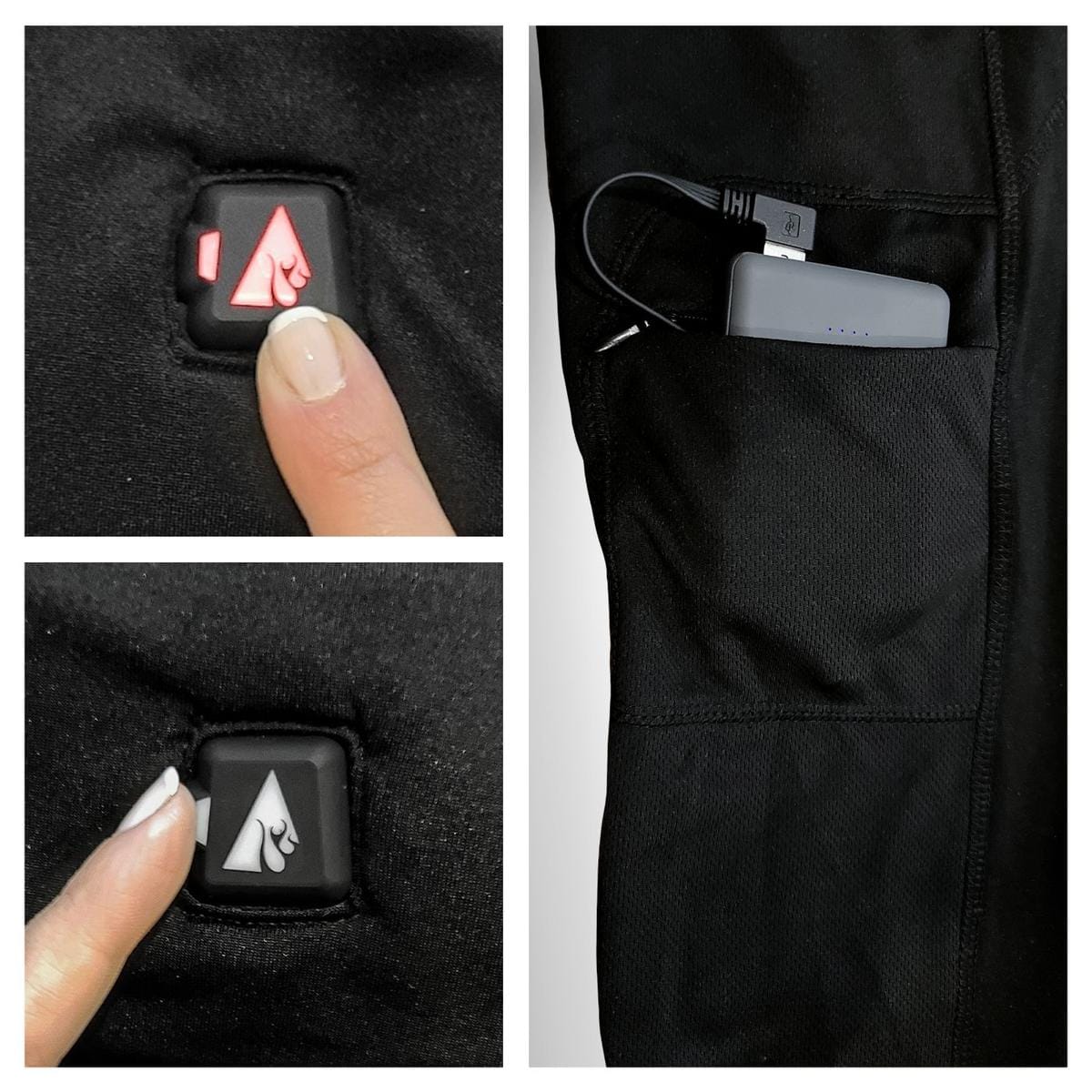 ActionHeat 5V Women's Heated Base Layer Shirt