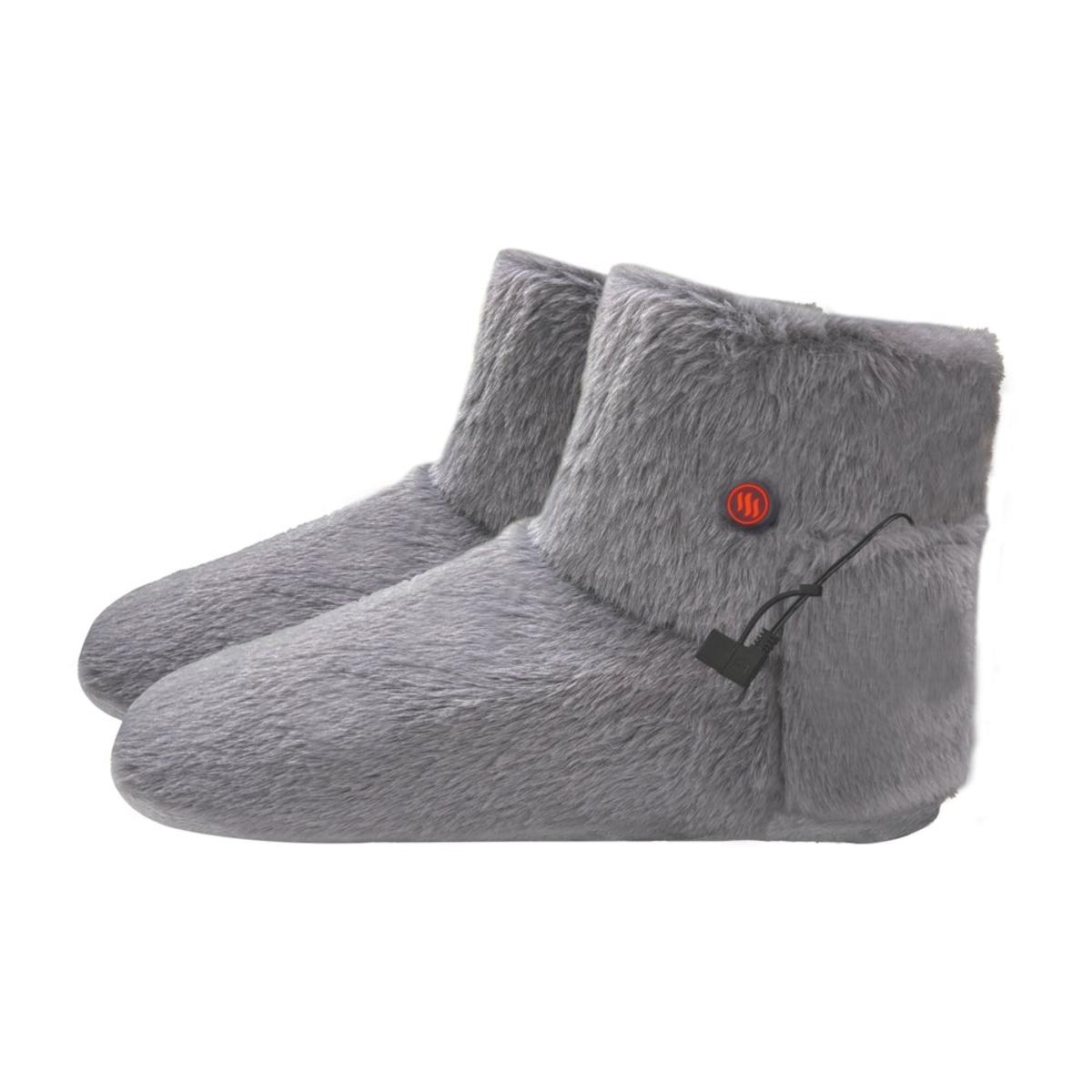Glovii Heated Home Slipper - Grey