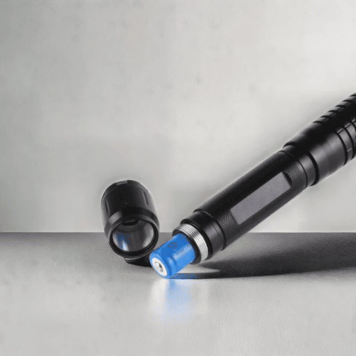 450nm Blue Laser Pointer - Adjustable Focus Handheld Presentation Pointer