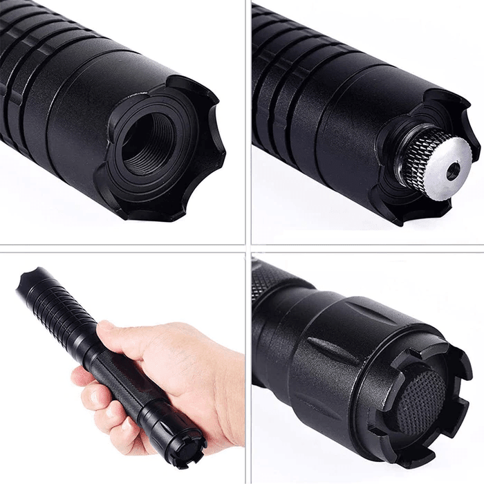 450nm Blue Laser Pointer - Adjustable Focus Handheld Presentation Pointer