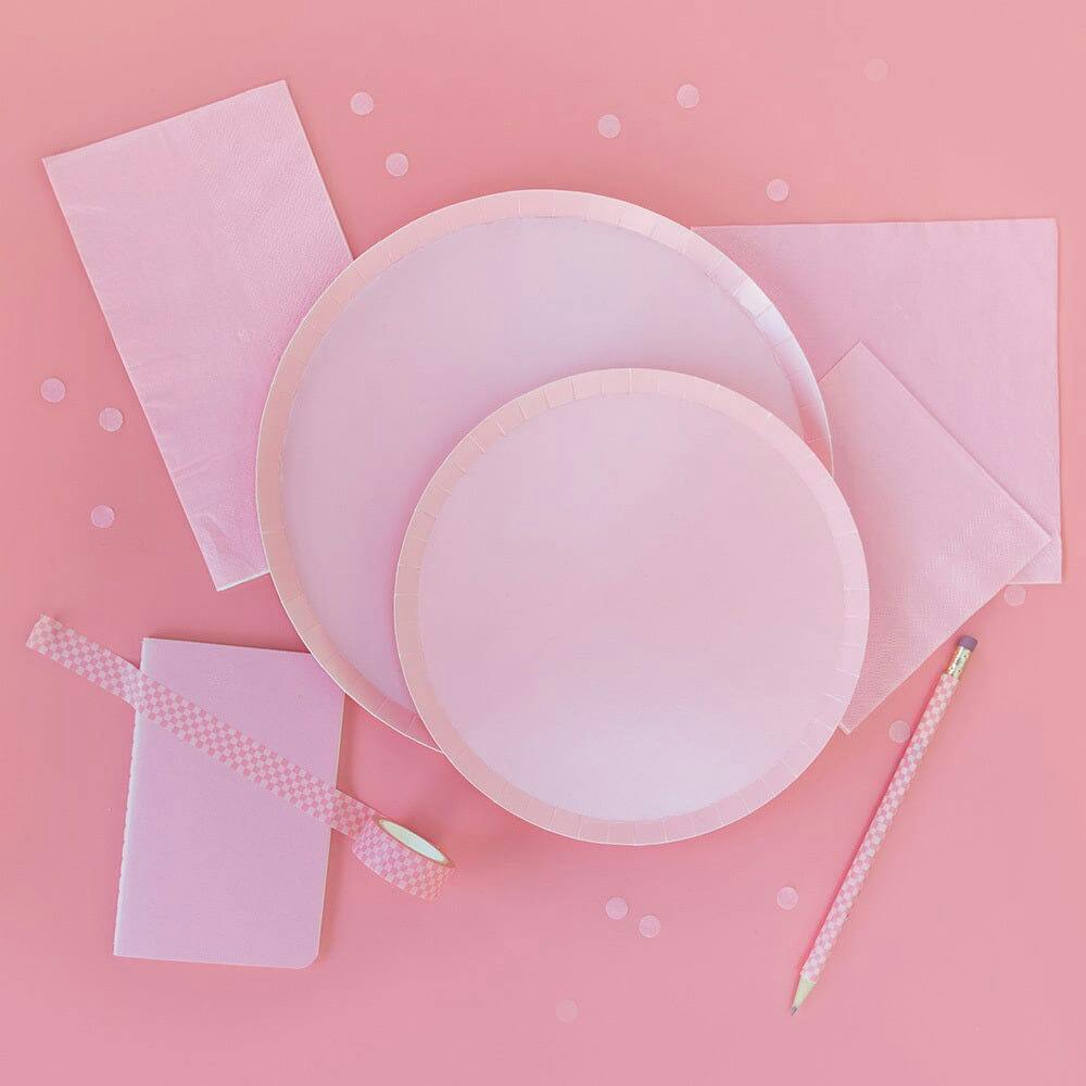 Shades Amaranth Dessert Plates