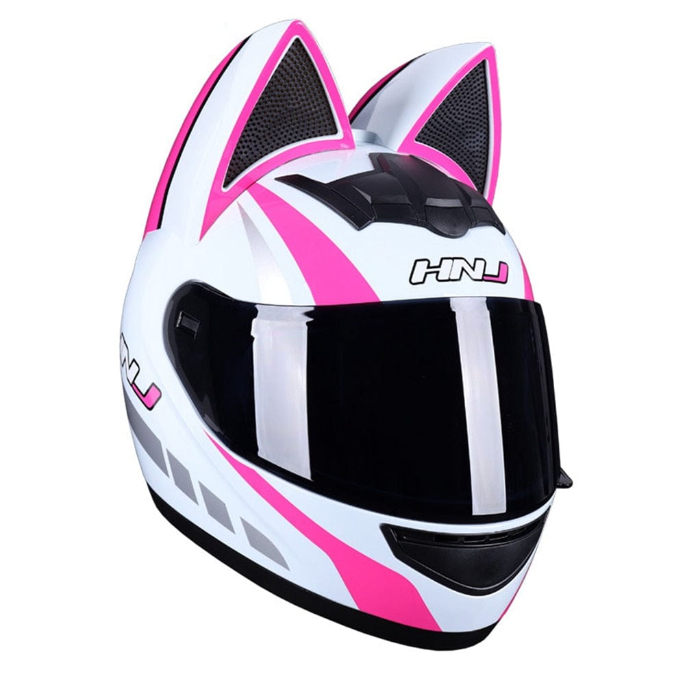 CatEars Detachable Cat-Ear Motorcycle Helmet