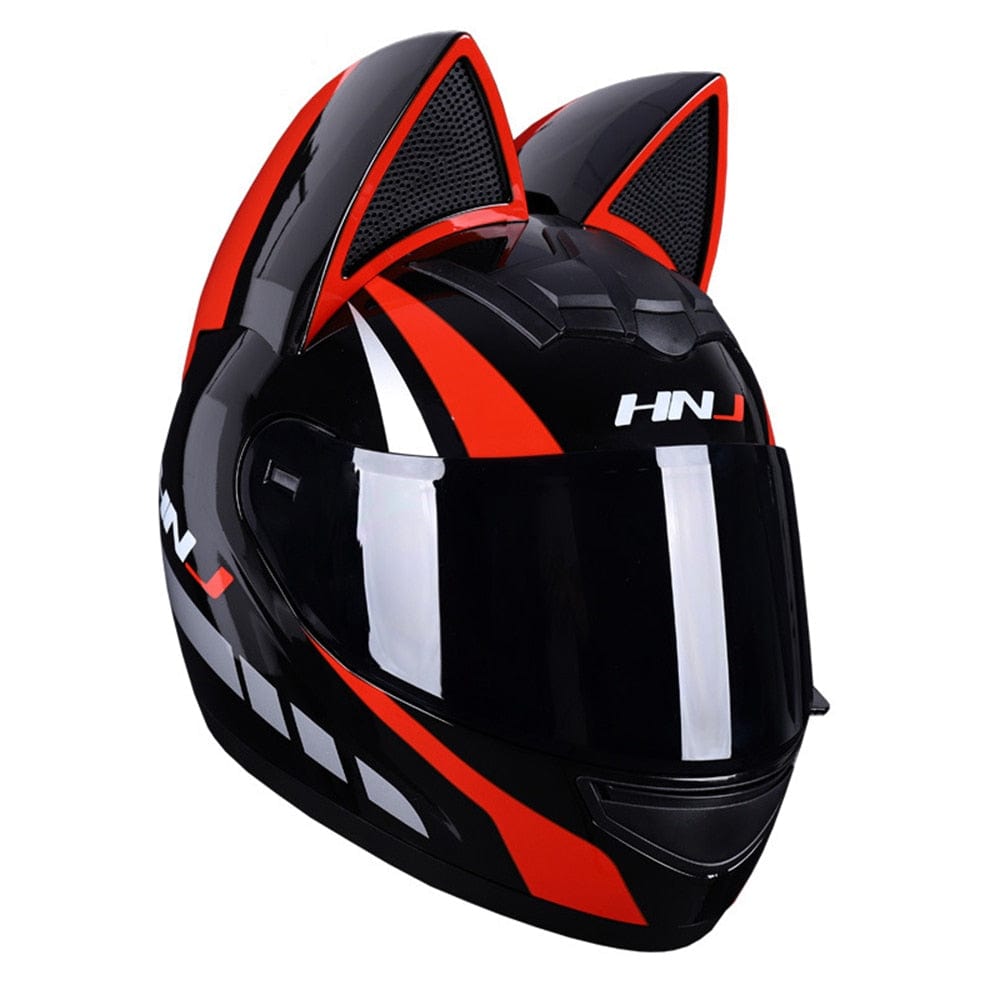 CatEars Detachable Cat-Ear Motorcycle Helmet