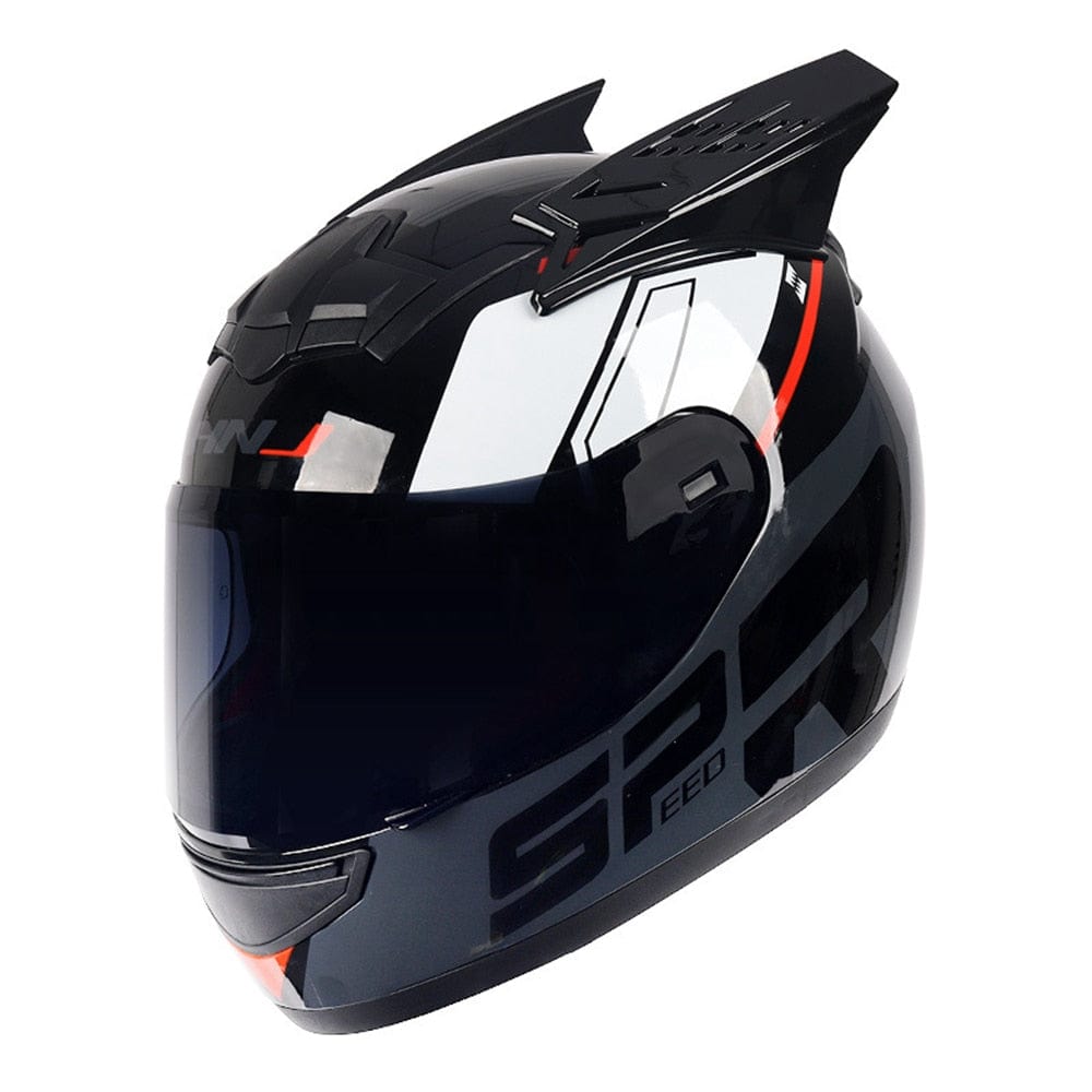 CatEars Detachable Cat-Ear Motorcycle Helmet