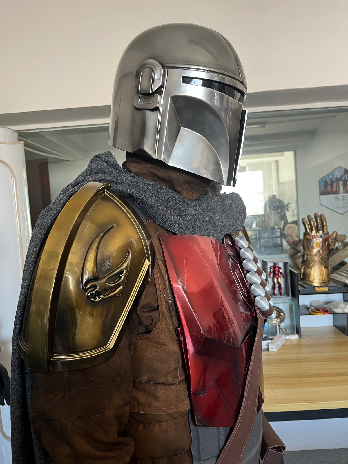 The Mandalorian Helmet