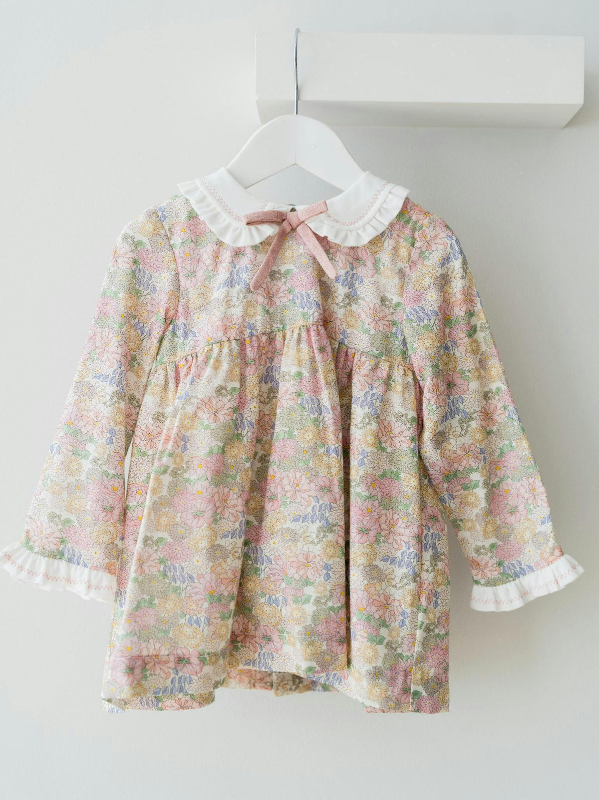 Pink Floral Laura Baby Girl Set