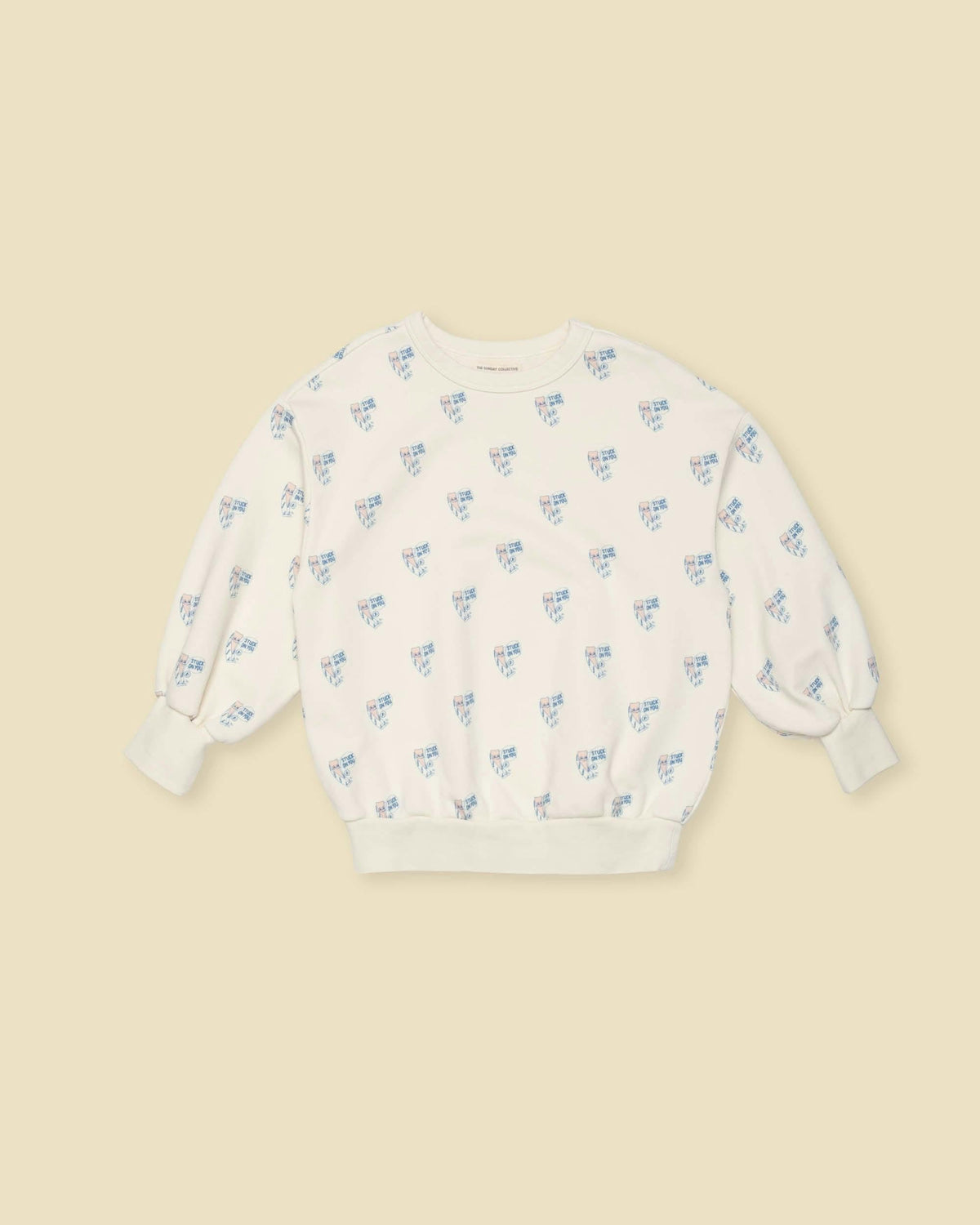 Organic Weekend Sweatshirt in Double Bubble Print
