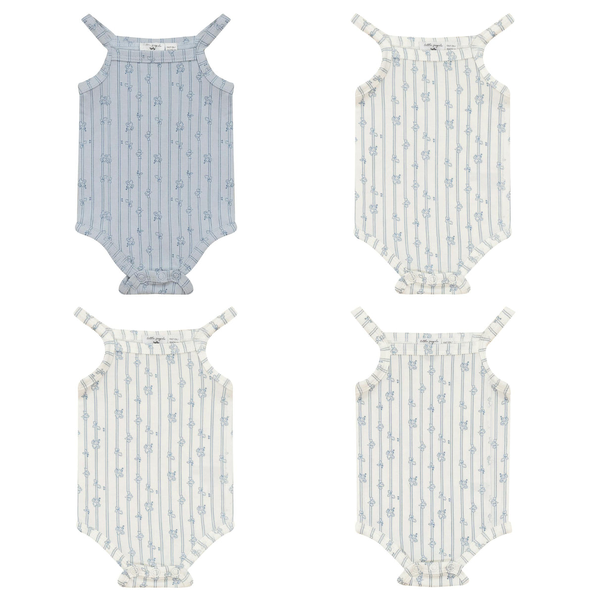 Soft Cotton Modal 3 Pack Onesie Set