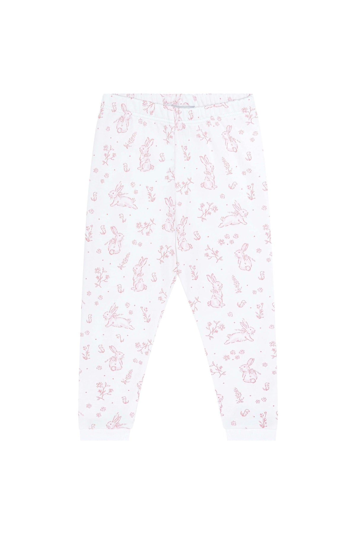 Pink Bunny Toile Pajama