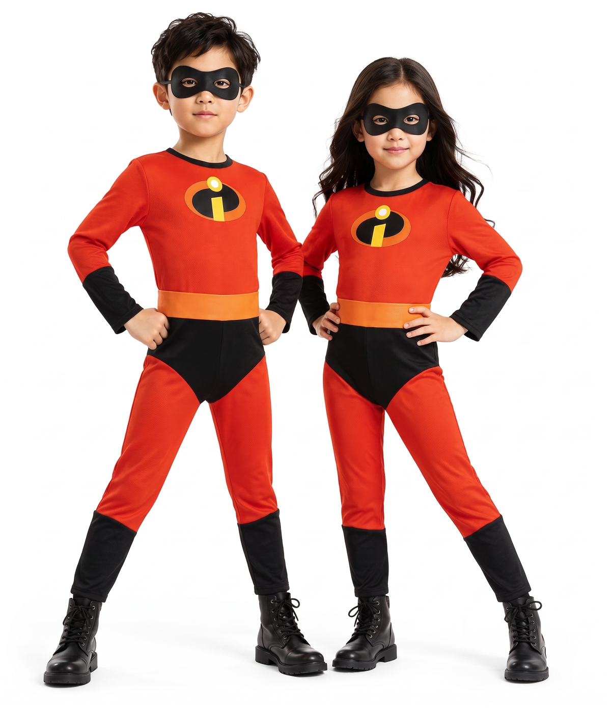 The Incredibles Super Suit Cosplay Costume (Non Screen Print )(Kid Version)