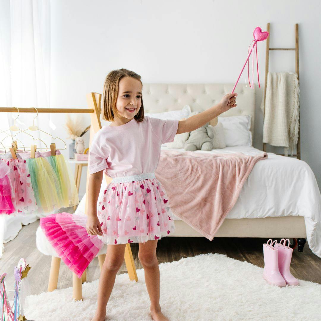 Glitter Heart Tutu