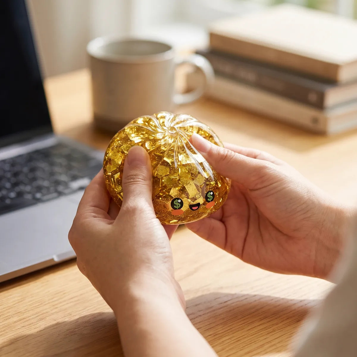 Ultra Rare Lucky Gold Dumpling Squishy