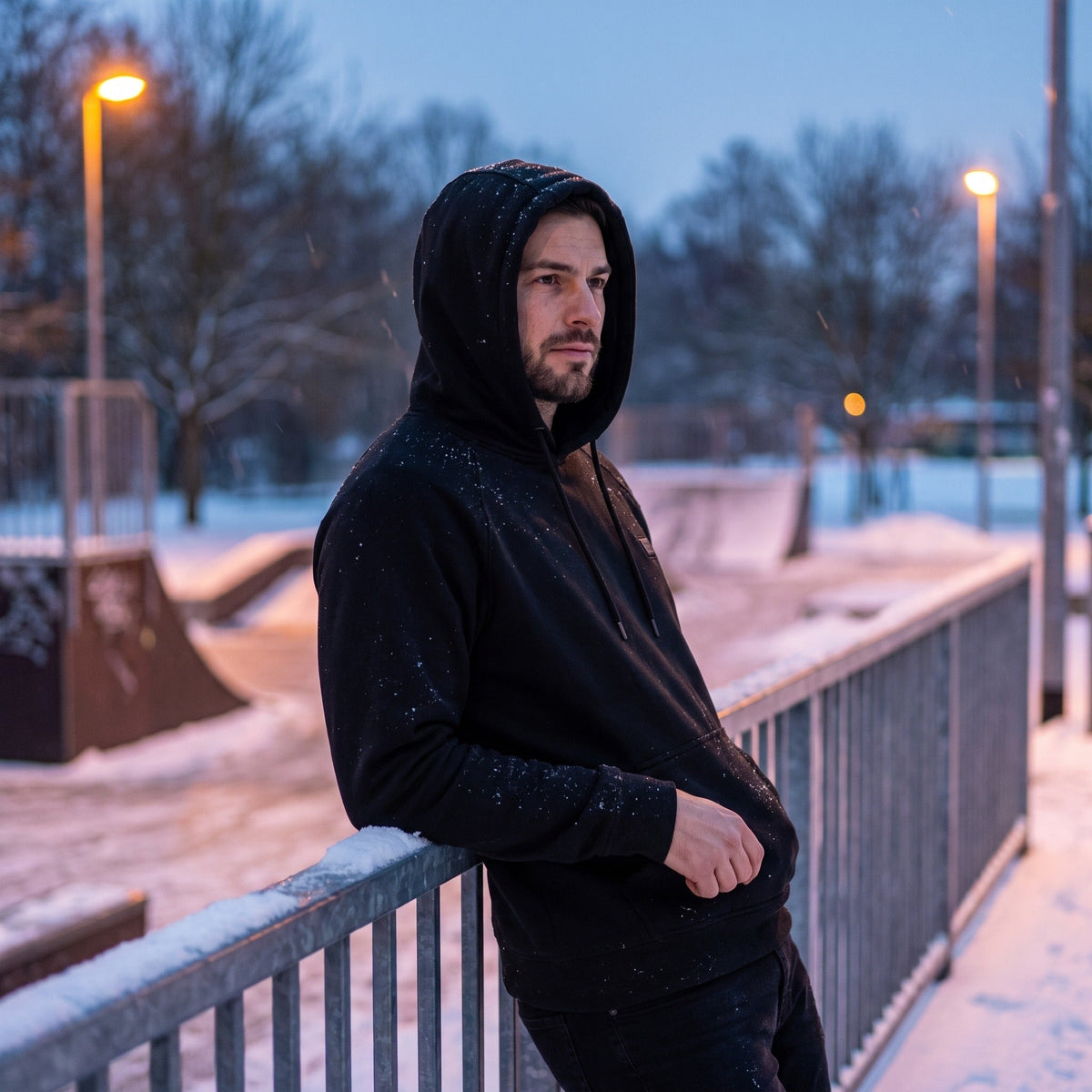 Full Body Heated Hoodie 35 Zones 4 Switches Men's Pullover Sweatshirt