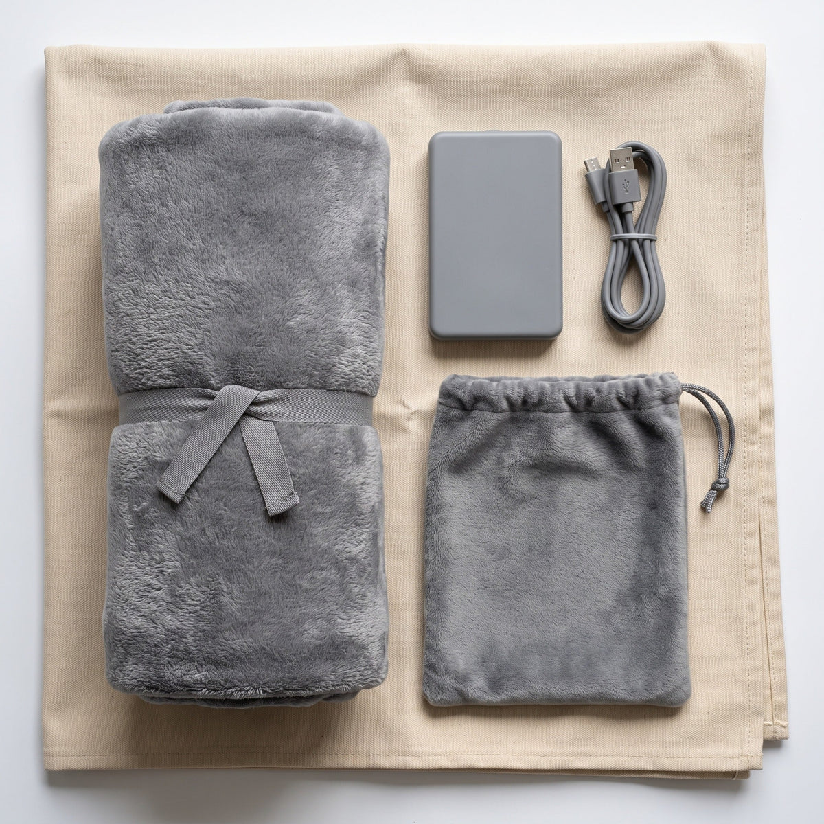 USB Heated Sleeping Bag Pad 5 Heat Levels 10 Hour Timer Bed Warmer
