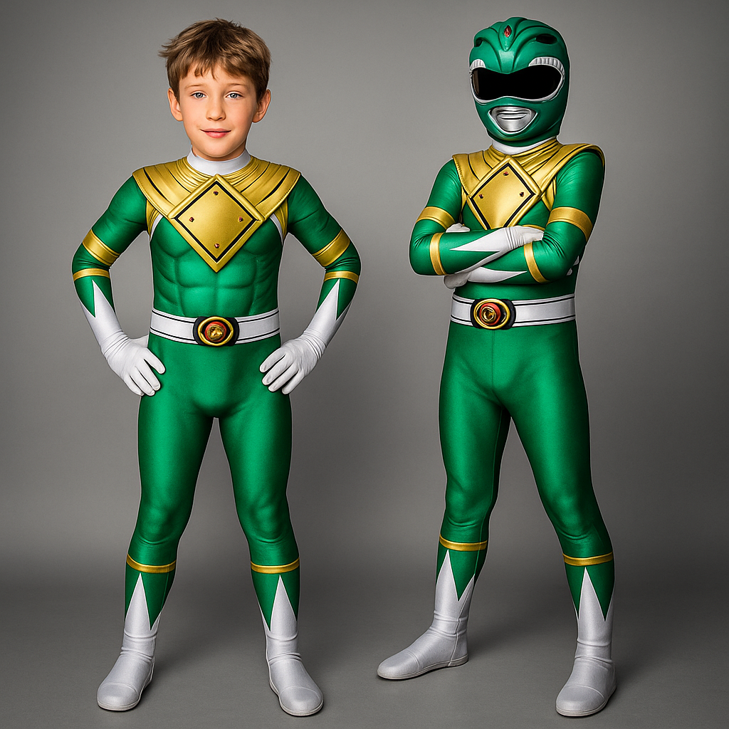 Halloween Costume color heroes Superhero Childrens Jumpsuit