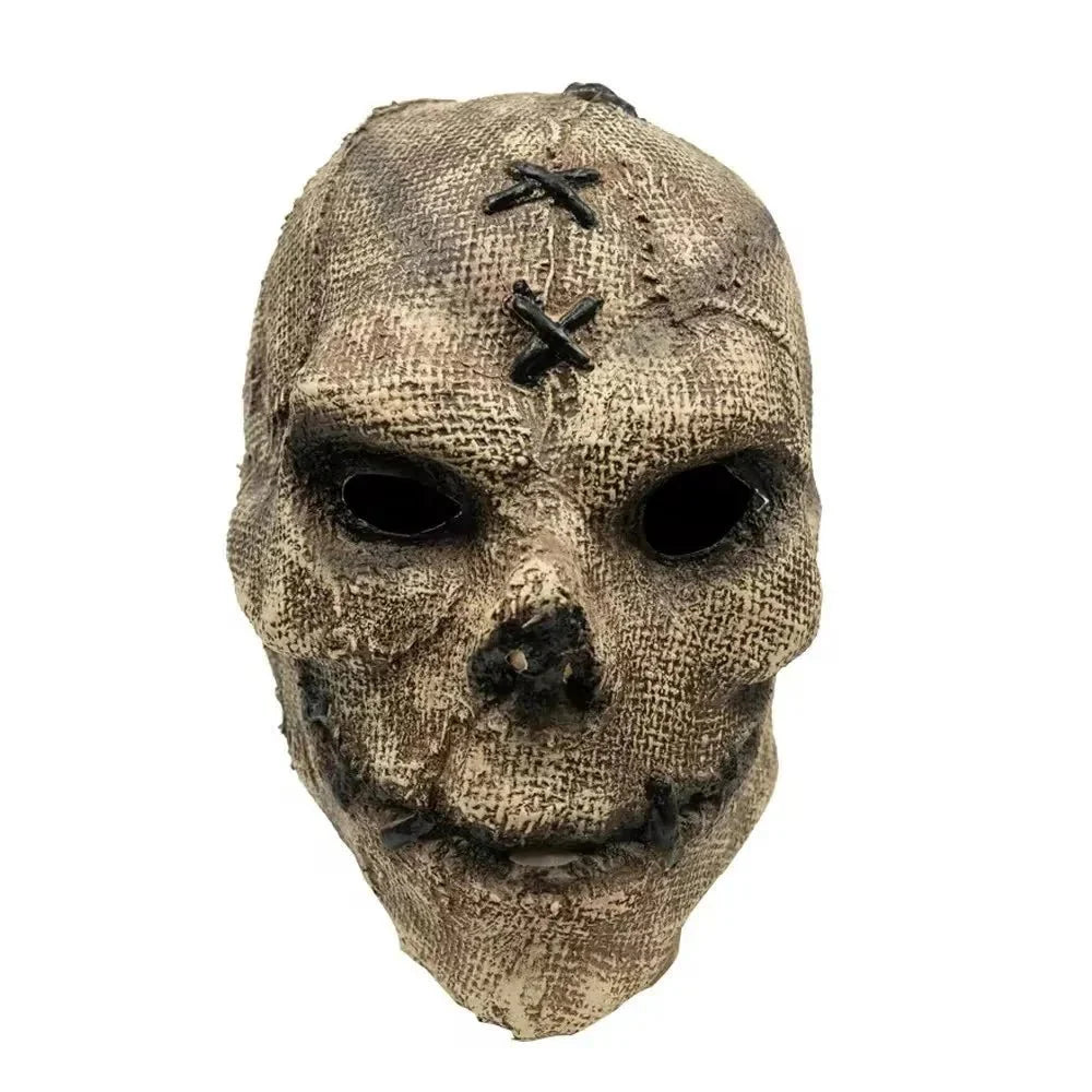 Horror Killer Skull Skeleton Cosplay Mask For Halloween