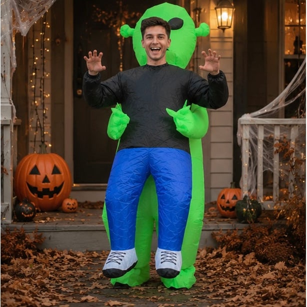 Kids' Inflatable Alien Halloween Costume