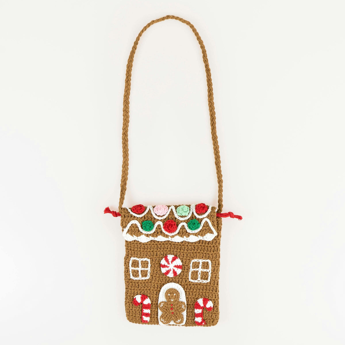 Crochet Gingerbread Bag