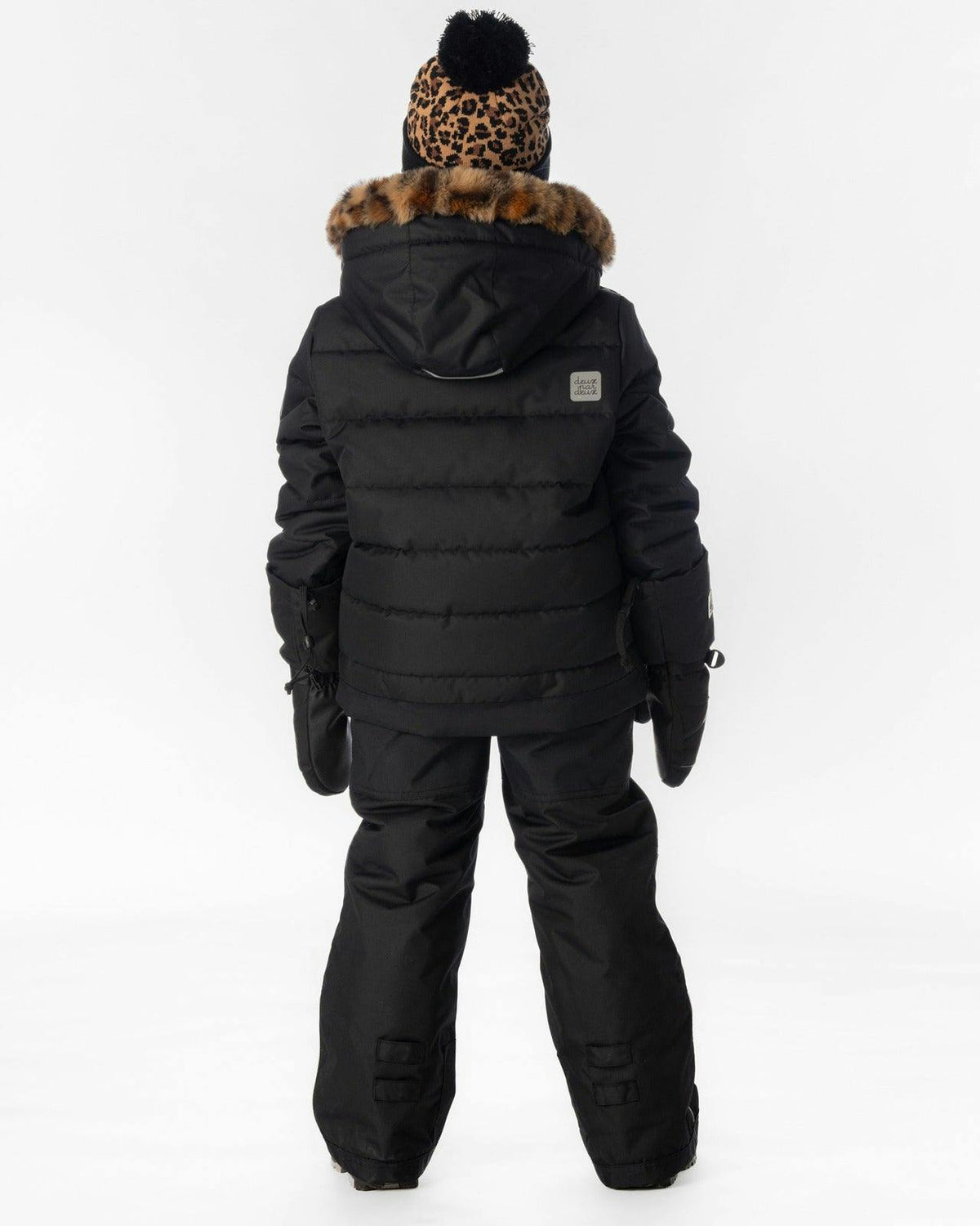Two Piece Play Snowsuit Black