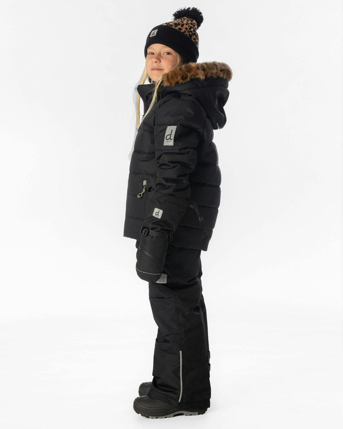 Two Piece Play Snowsuit Black
