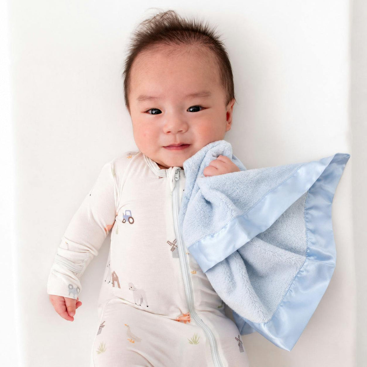 Blue Plush Security Blanket
