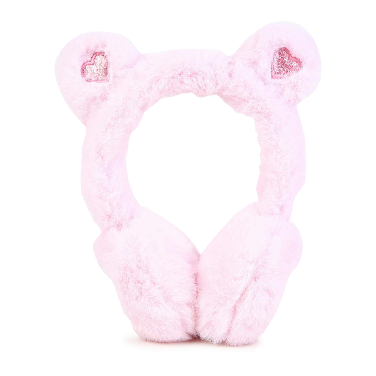 Pink Faux Fur Earmuffs
