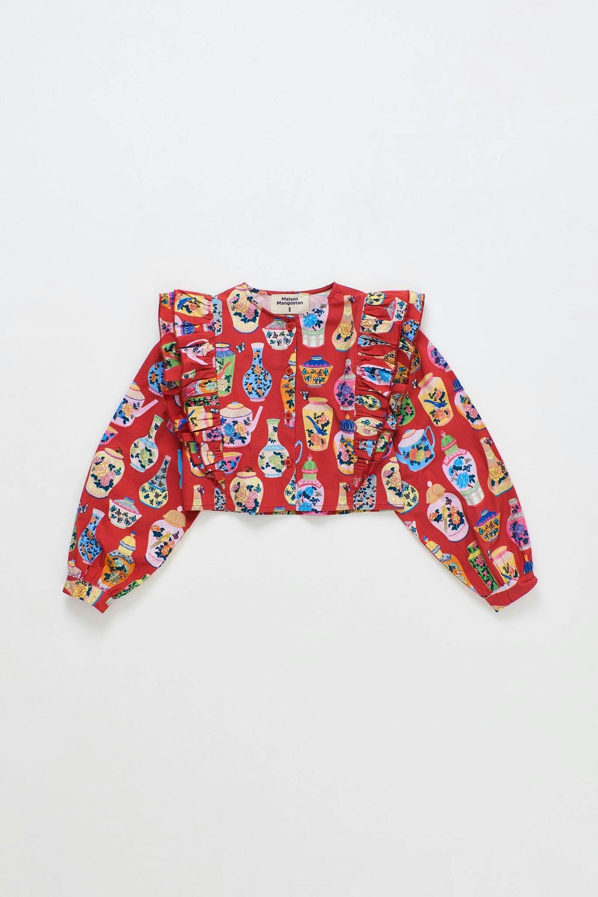 PORCELAIN SHIRT RED