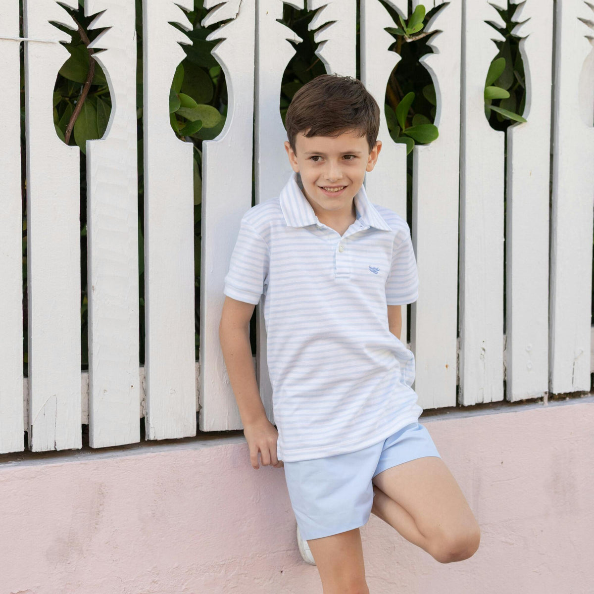 Robert Shorts in Bailey's Bay Blue