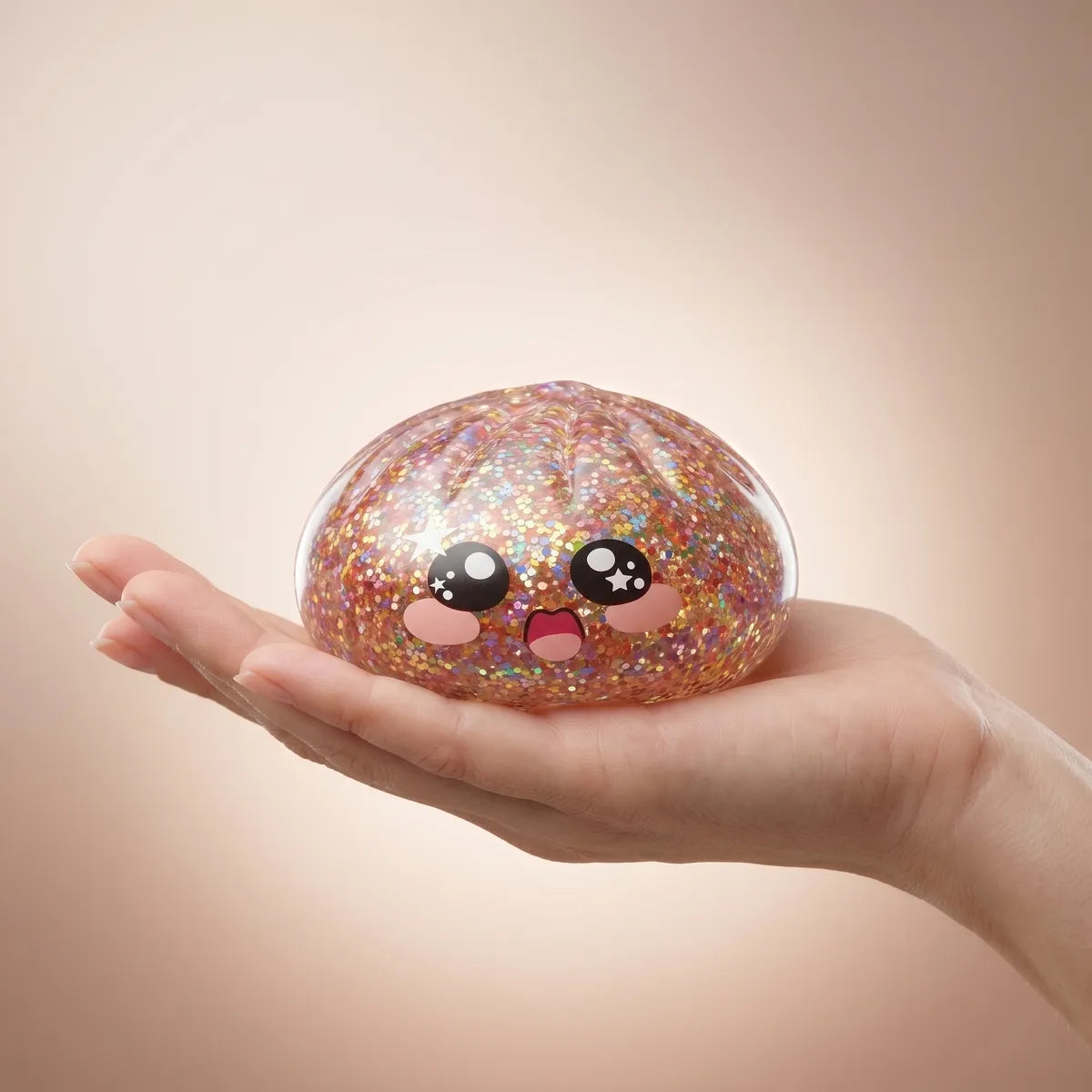 Kawaii Pink Galaxy Dumpling Squishy