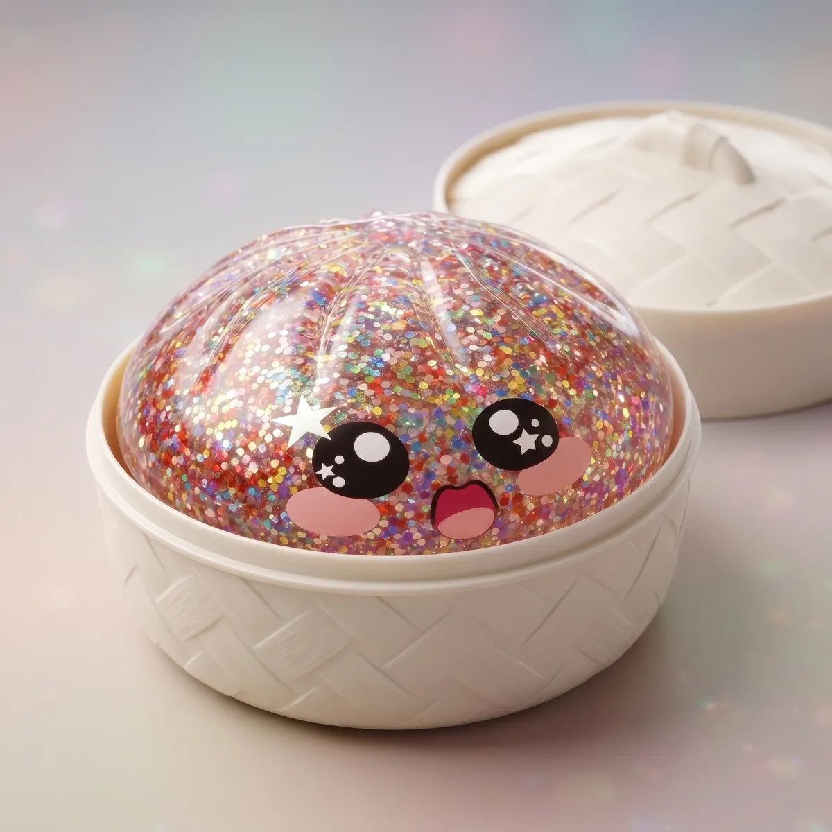 Kawaii Pink Galaxy Dumpling Squishy
