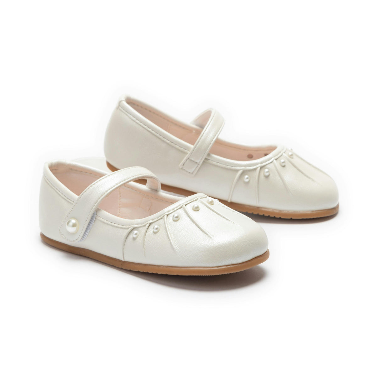 White Thalia Pearl Shoes