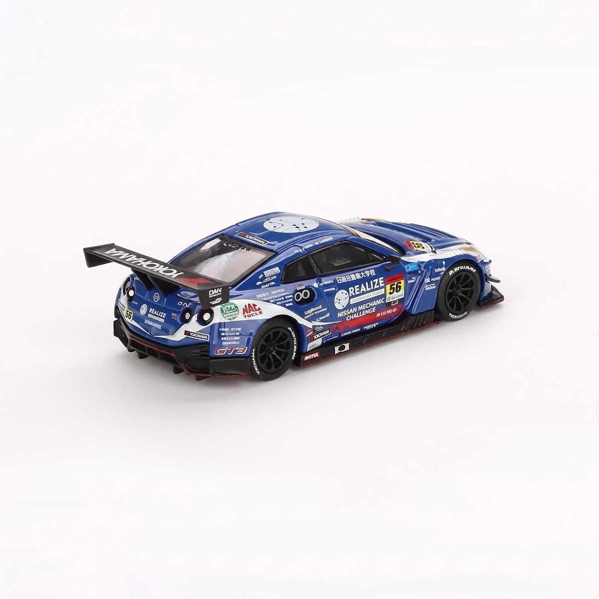 1/64 Scale GTR GT3 Modified RC Car (Nihon Automobile College Livery) - CM02