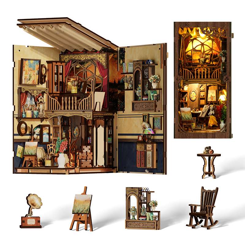 World in a Frame Artistic DIY Book Nook Kit