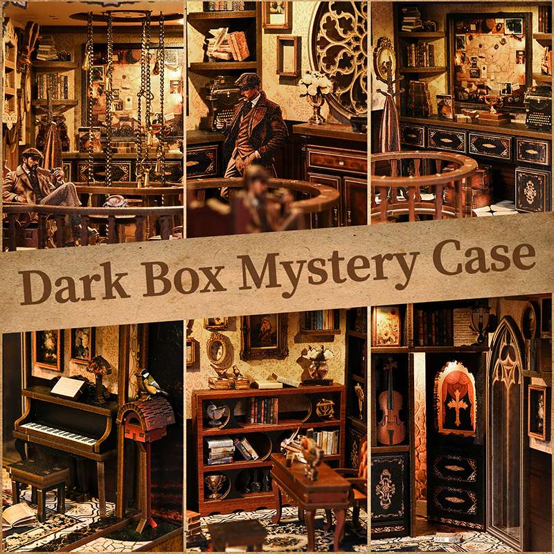 Secret Case Files Detective DIY Book Nook Kit