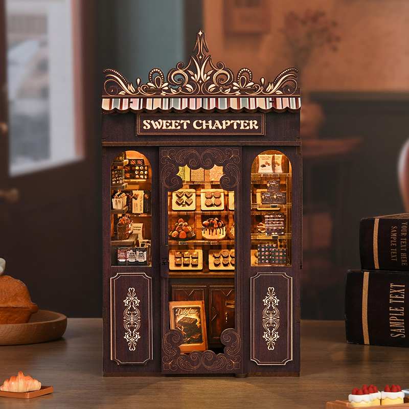 Sweet Haven Patisserie DIY Miniature House Kit