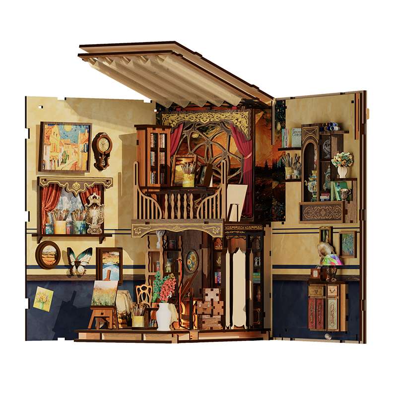 World in a Frame Artistic DIY Book Nook Kit