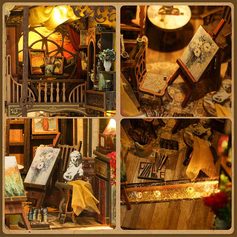 World in a Frame Artistic DIY Book Nook Kit