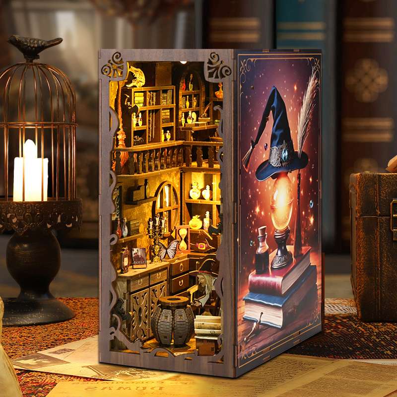 Witch's Enchanted Workshop DIY Book Nook Kit