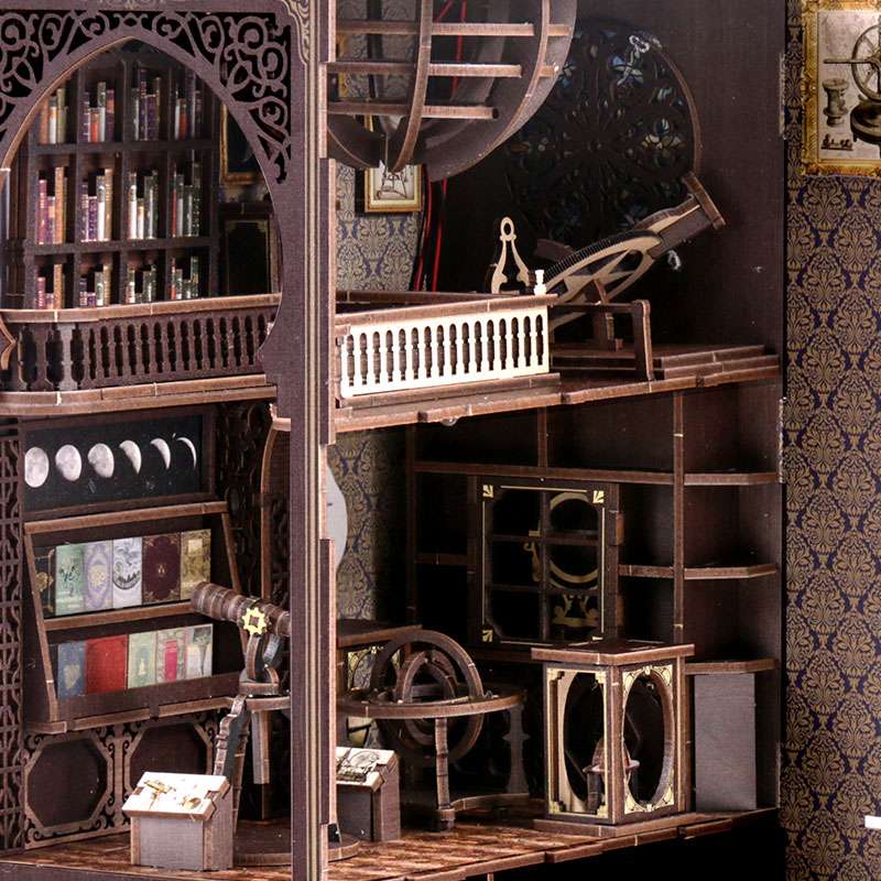 Celestial Observatory Astronomy DIY Book Nook Kit