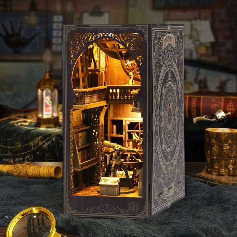 Celestial Observatory Astronomy DIY Book Nook Kit