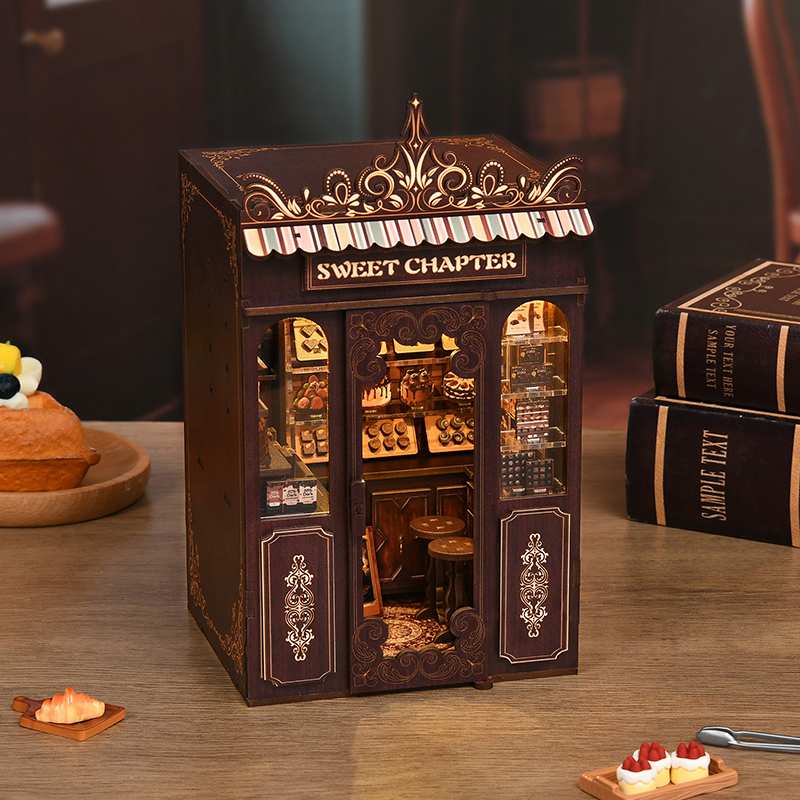 Sweet Haven Patisserie DIY Miniature House Kit