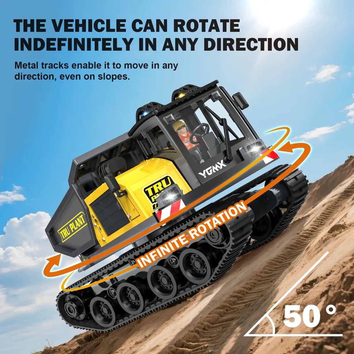 Premium 1:50 Alloy RC Construction Series