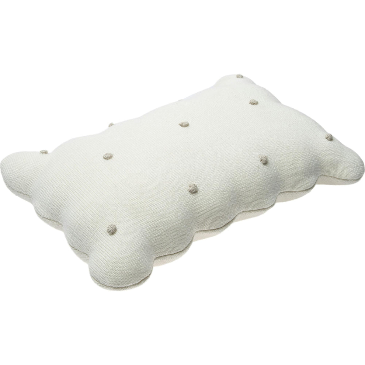 Knitted Biscuit Cushion