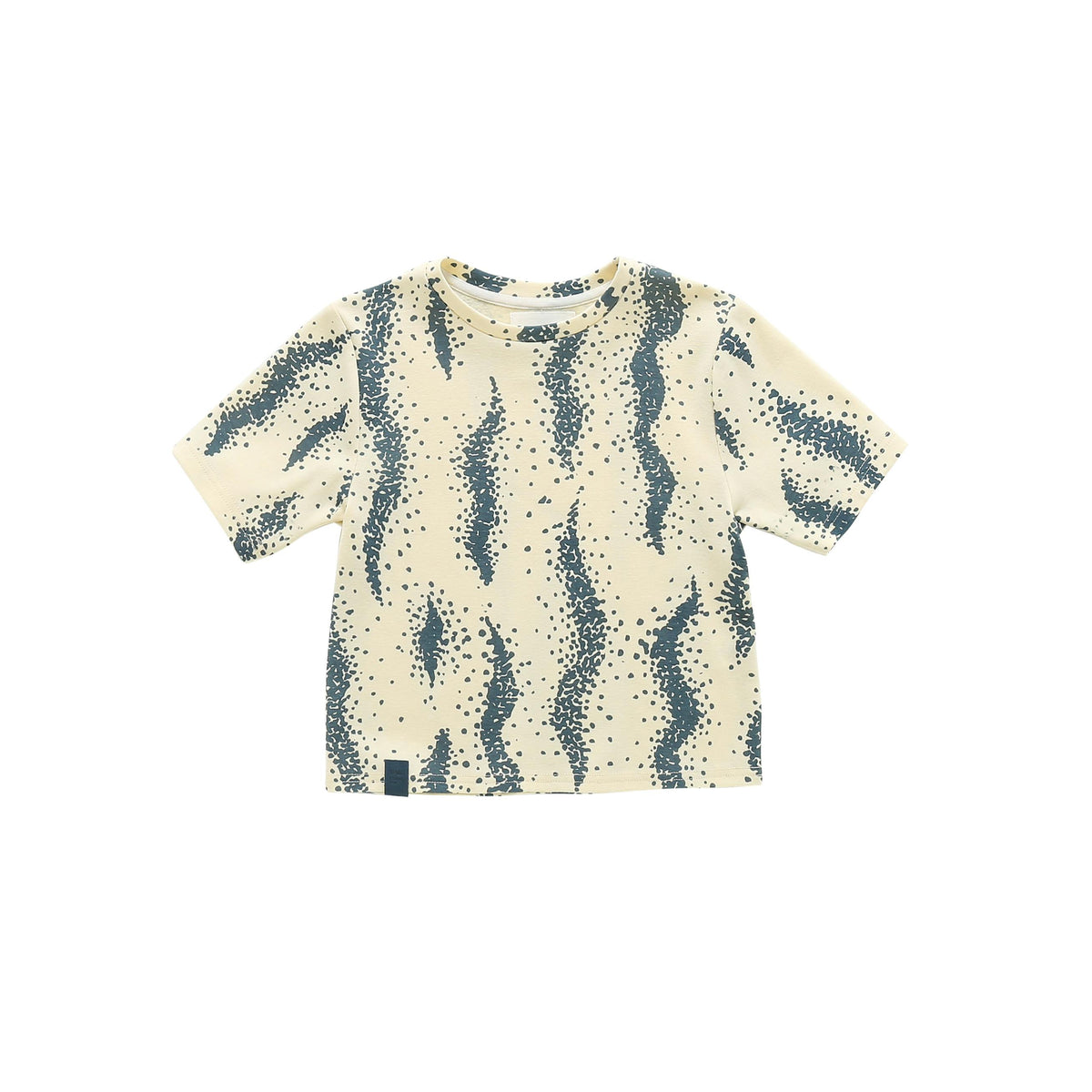Boxy T-Shirt with All Over Print