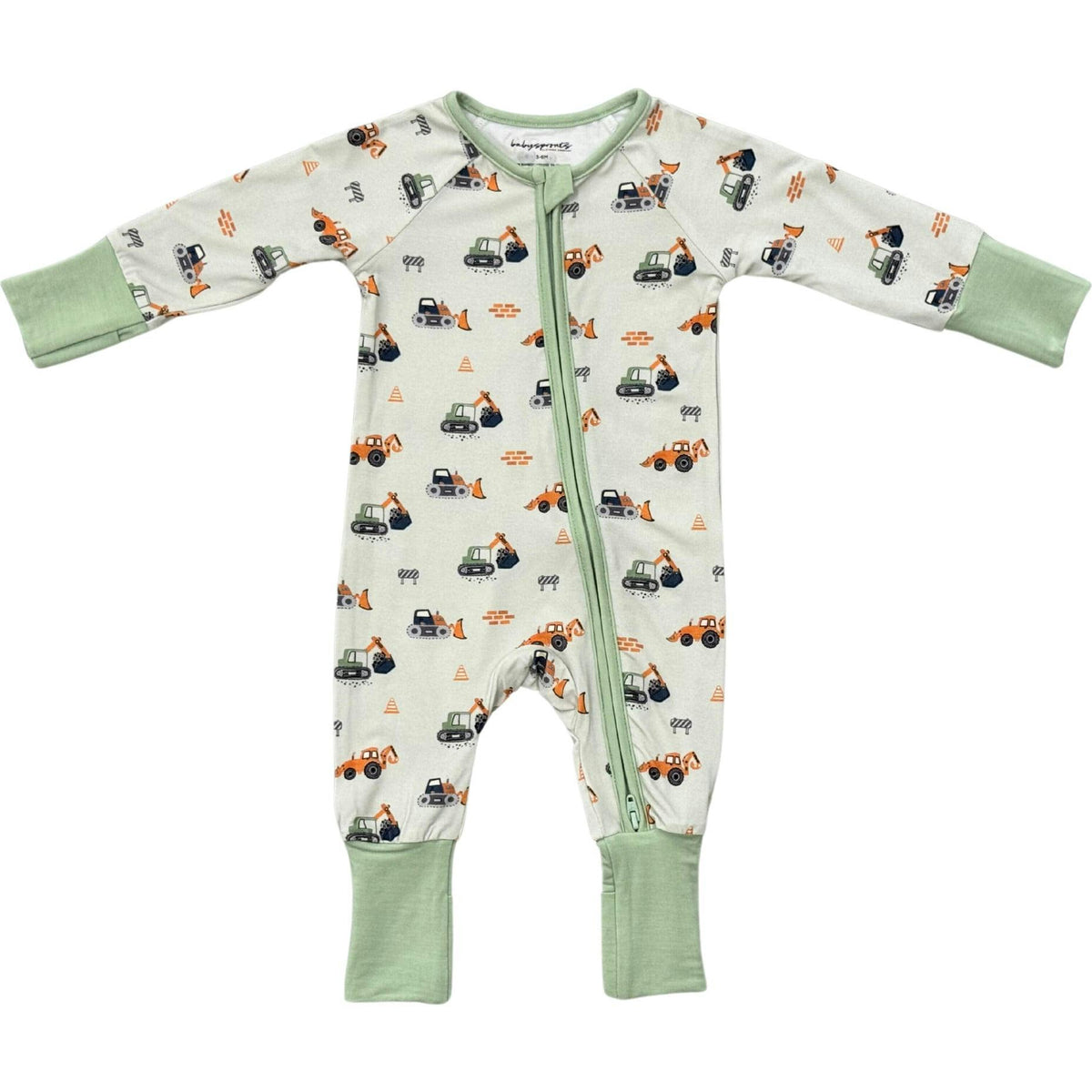 Baby Long Sleeve Zip Romper
